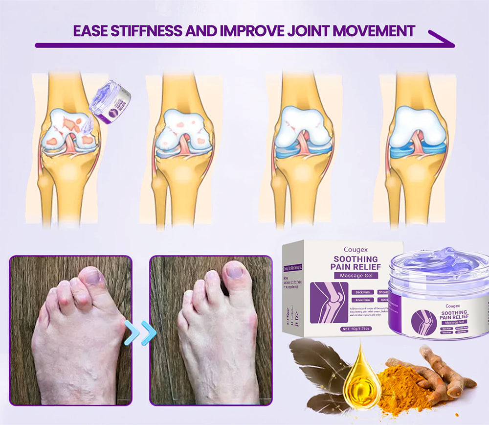 Clinically Trusted Arthritis Pain Relief Gel AAOS-Approved Turmeric & Emu Oil